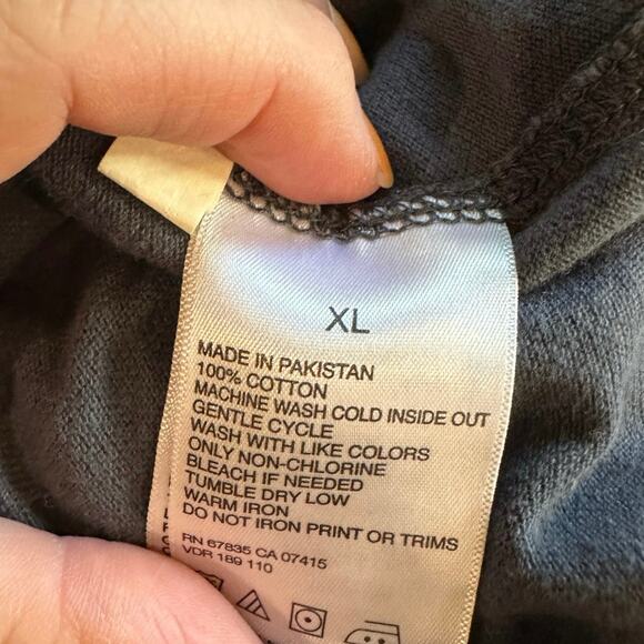 Y2K Nautica Tattoo Print 3D Distressed Oversized Short Sleeve Polo Shirt - Picture 8 of 8